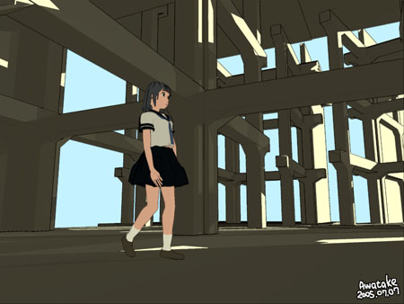 とりあえず廃墟っぽいところ